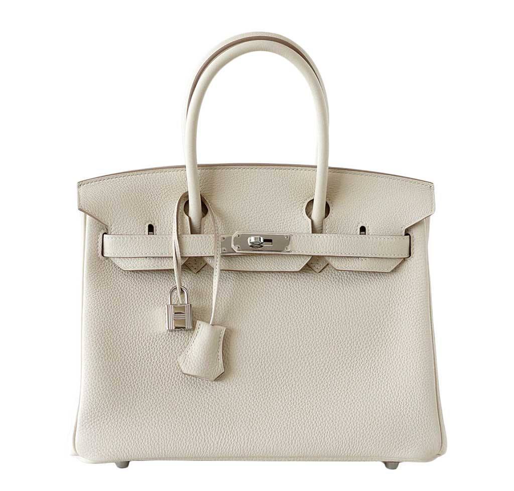 HermesBirkin 30 Craie PHW