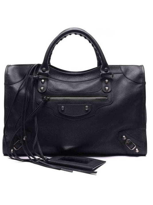 Luxury Balenciaga Trending 2026 WoMen's Classic Motor City Tote Bag Black