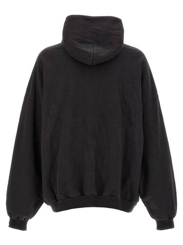 Luxury Balenciaga Trending 2026 Paris Logo Print Hoodie Black