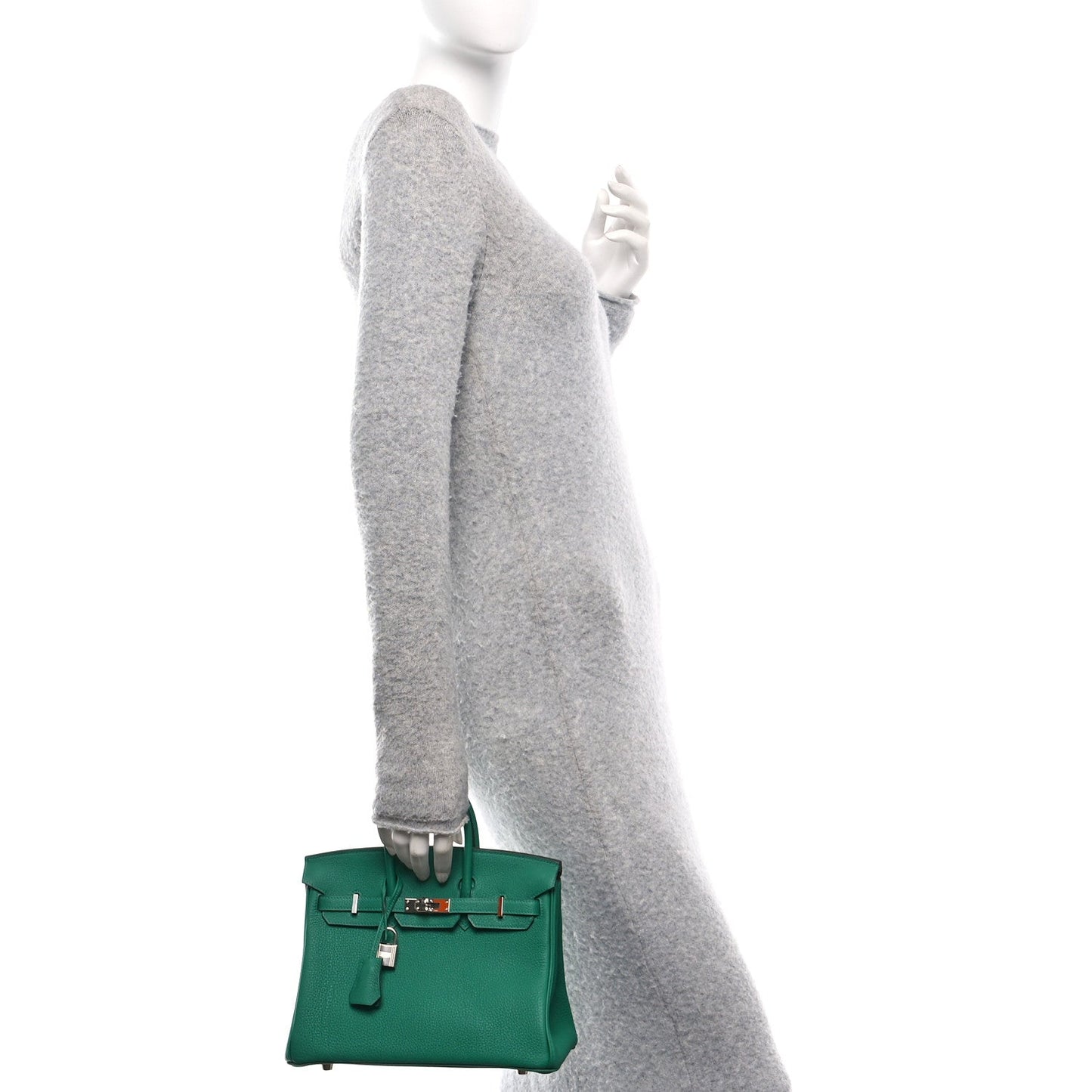 Hermes Togo Birkin 25 Vert Vertigo