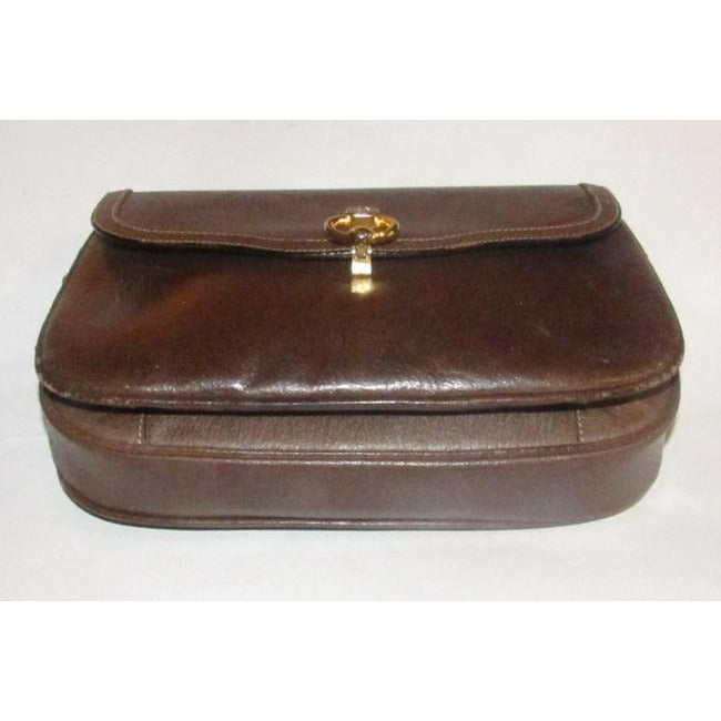 Gucci Envelope Leather Shoulder Bag