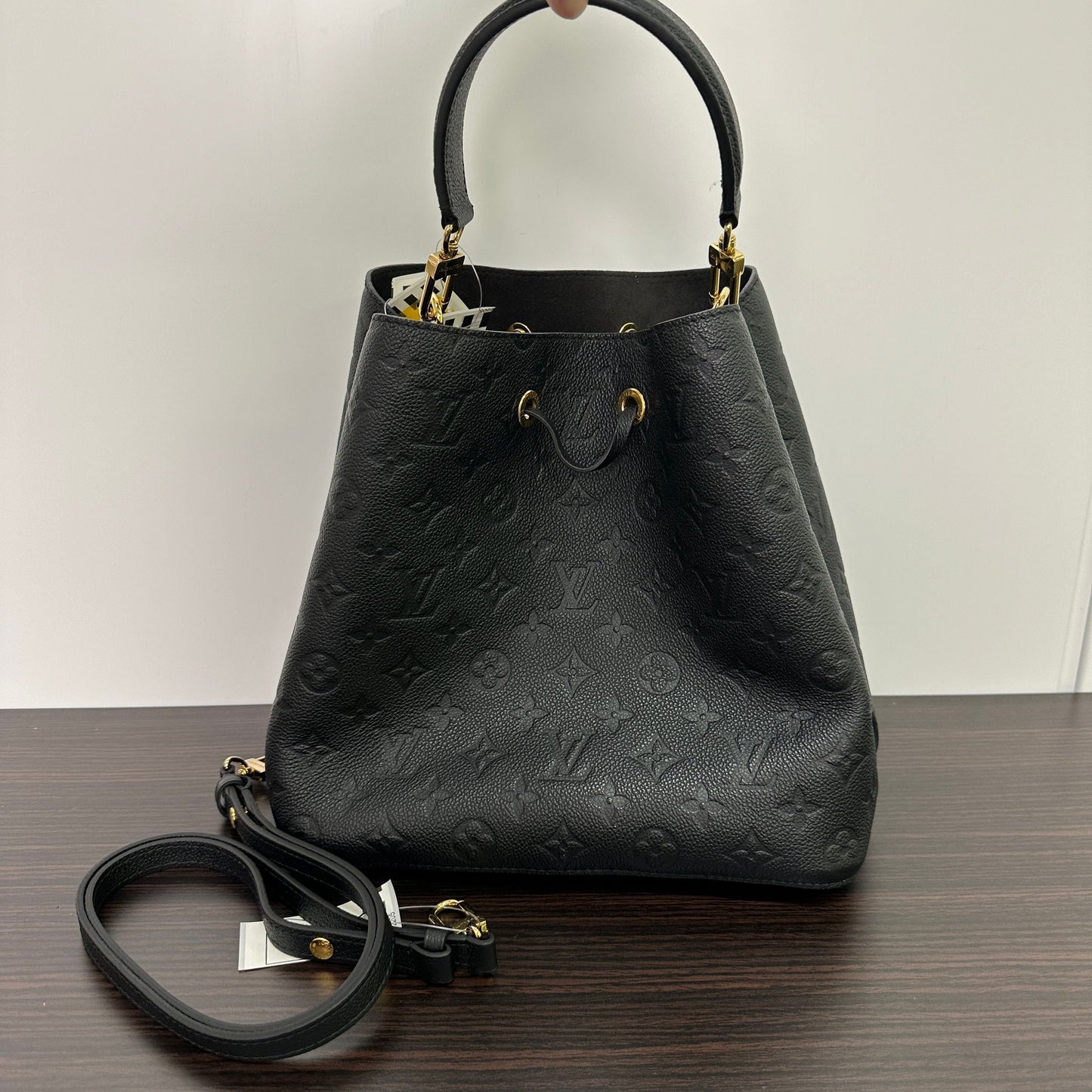 Louis Vuitton | Bags | Louis Vuitton Neo Noe Monogram Empreinte Handbag Noir LB120594