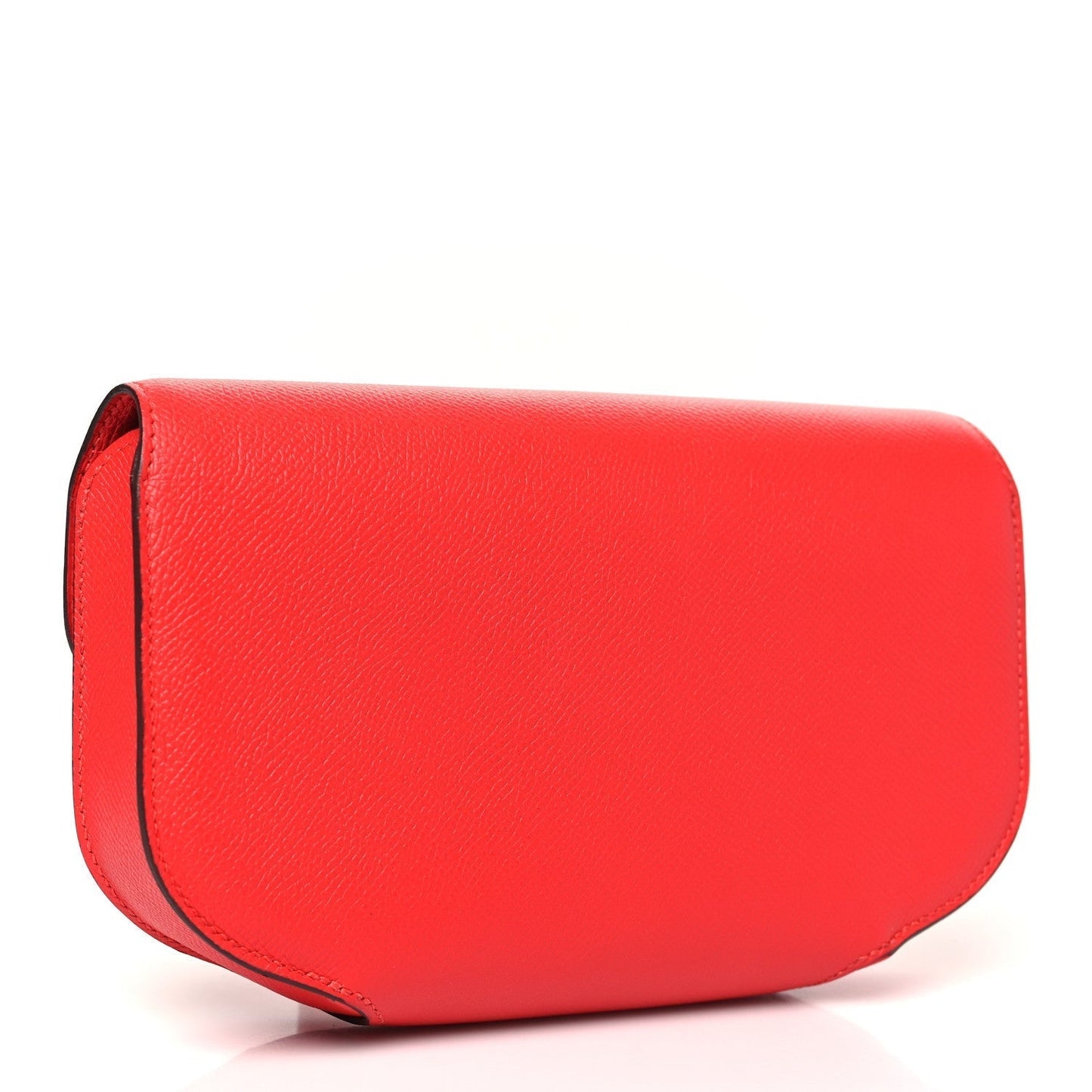 Hermes Epsom Cherche Midi Clutch Rouge Tomate