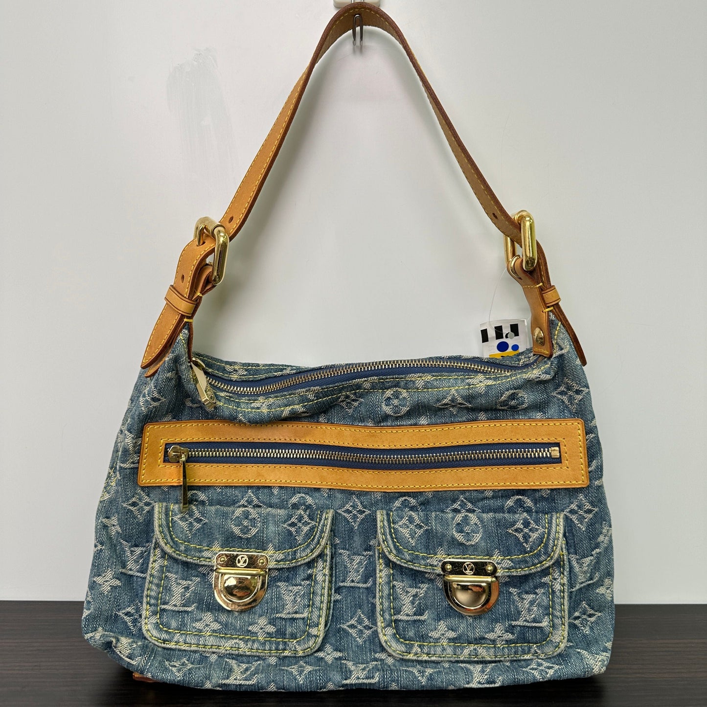 Louis Vuitton | Bags | Authentic Louis Vuitton Denim Baggy Pm Shoulder Bag LB118742