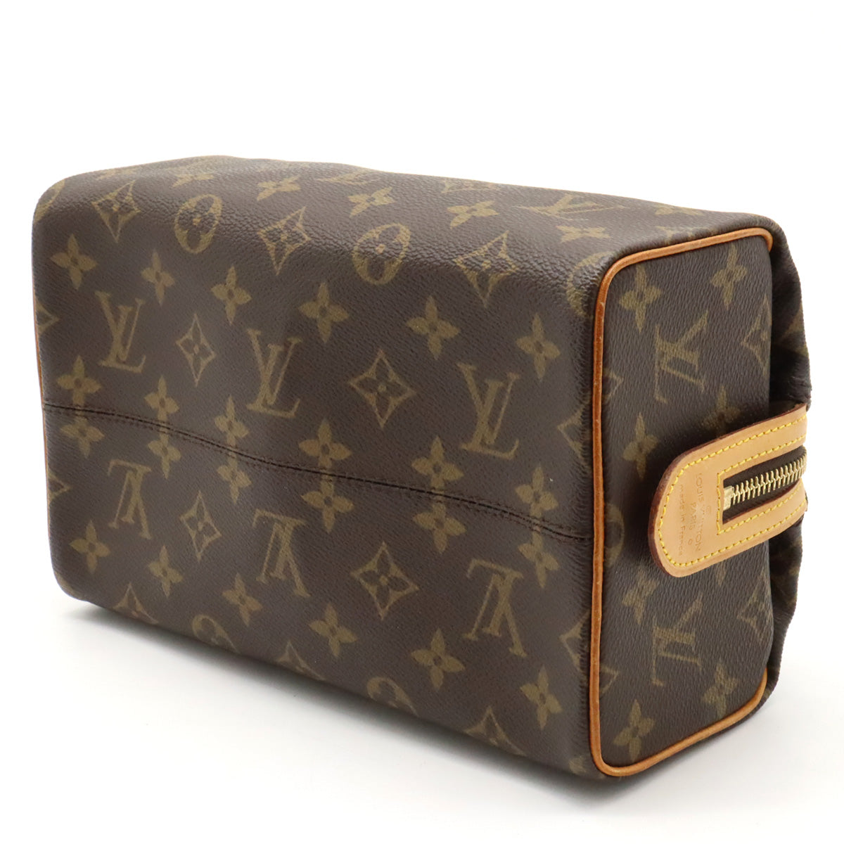 Louis Vuitton Monogram Toulouse Pat Pression Cosmetic Bag Travel Bag Multi-Pose M47636