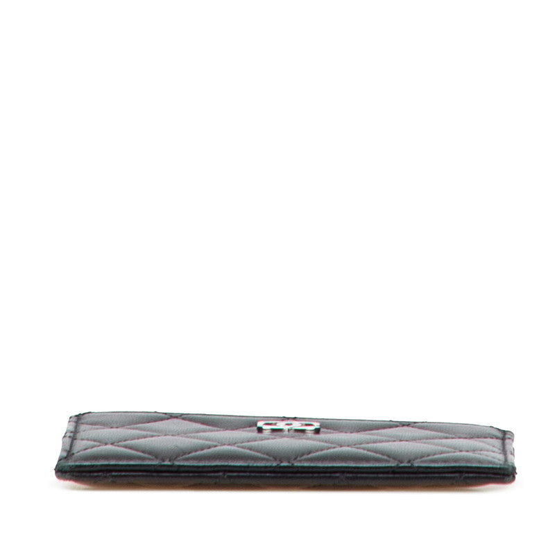 Chanel Coco Mark Matelasse Lambskin Coin Card Case Handbag