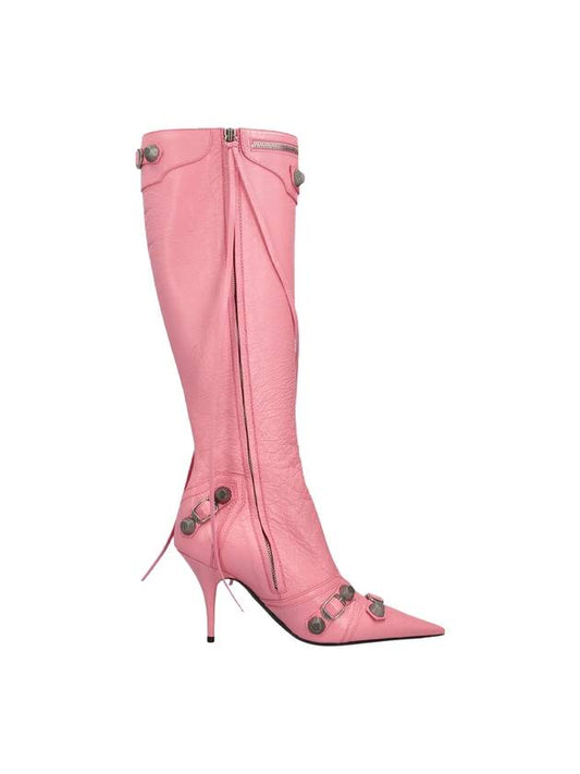 Luxury Balenciaga Trending 2026 cagolian long boots pink