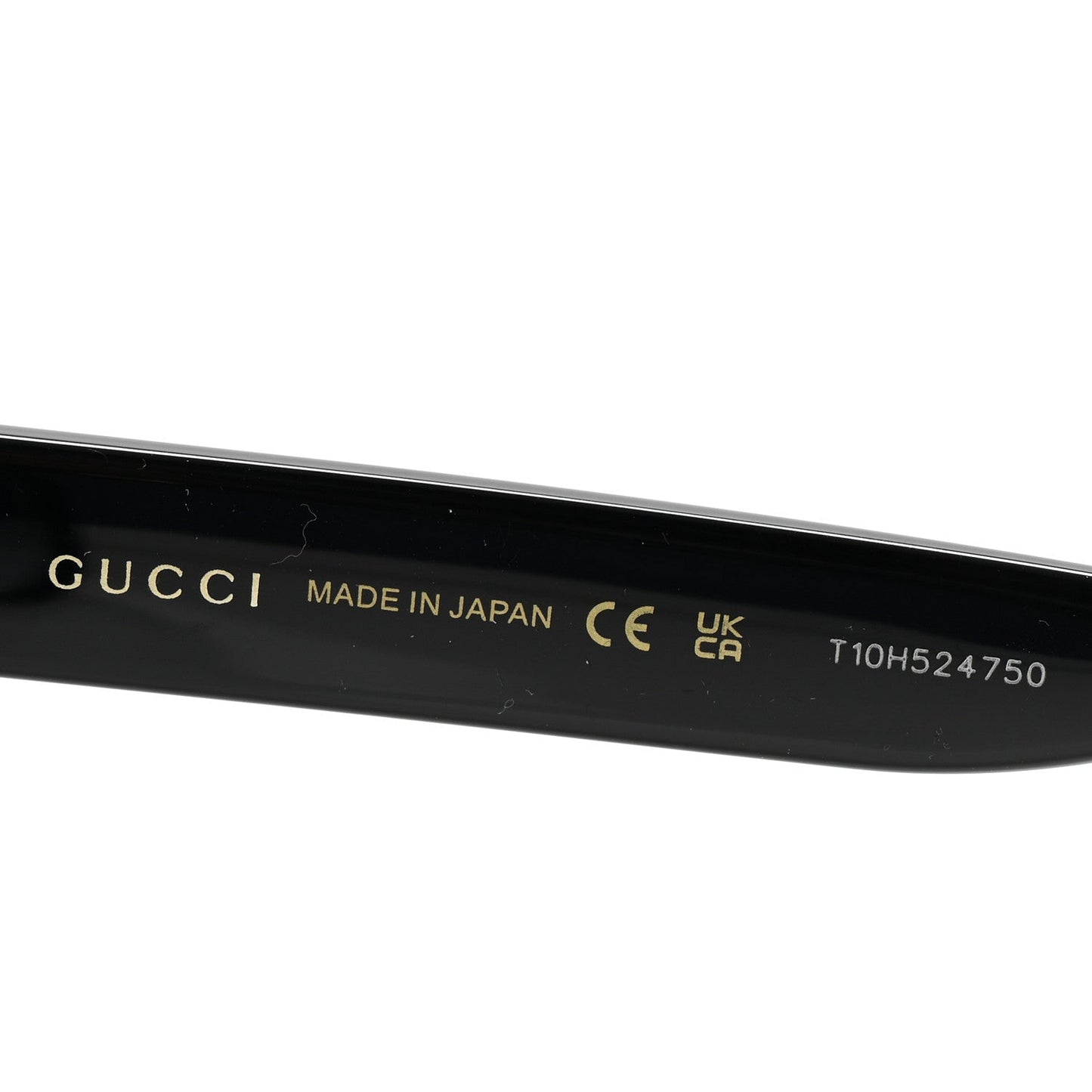 Gucci Acetate Round Sunglasses GG0035SN Black