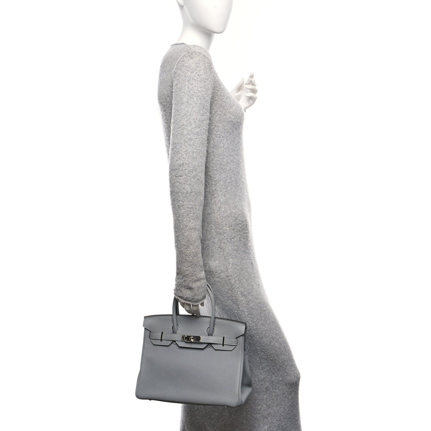 Hermes Togo Birkin 30 Bleu Glacier