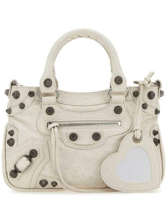 Luxury Balenciaga Trending 2026 Neo Cagole Small Tote Bag Ivory