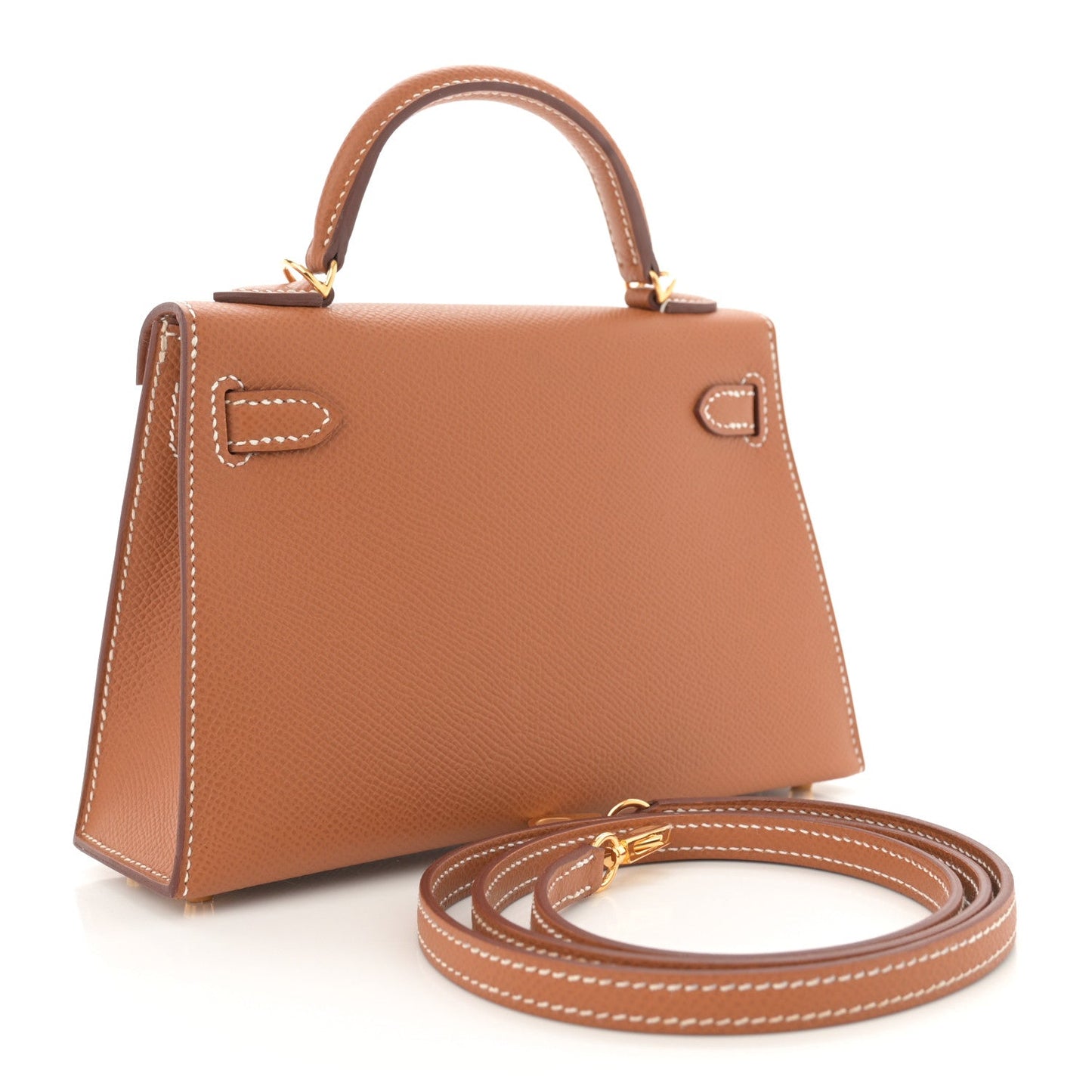 Hermes Epsom Mini Kelly Sellier 20 Gold