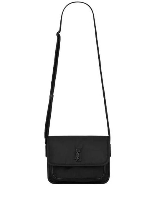 Luxury Saint Laurent Trending 2025 Nylon Avignon Crossbody Bag Black