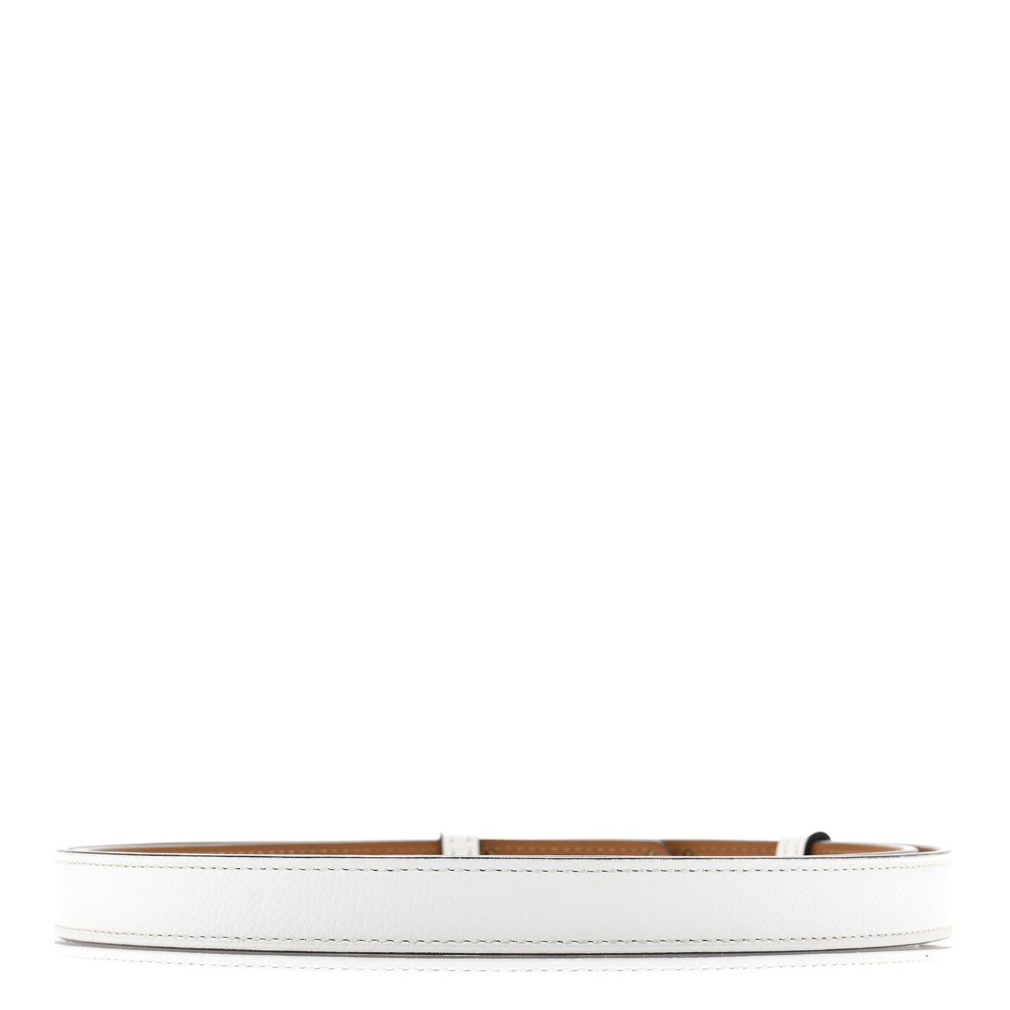 Hermes Epsom Kelly Belt White