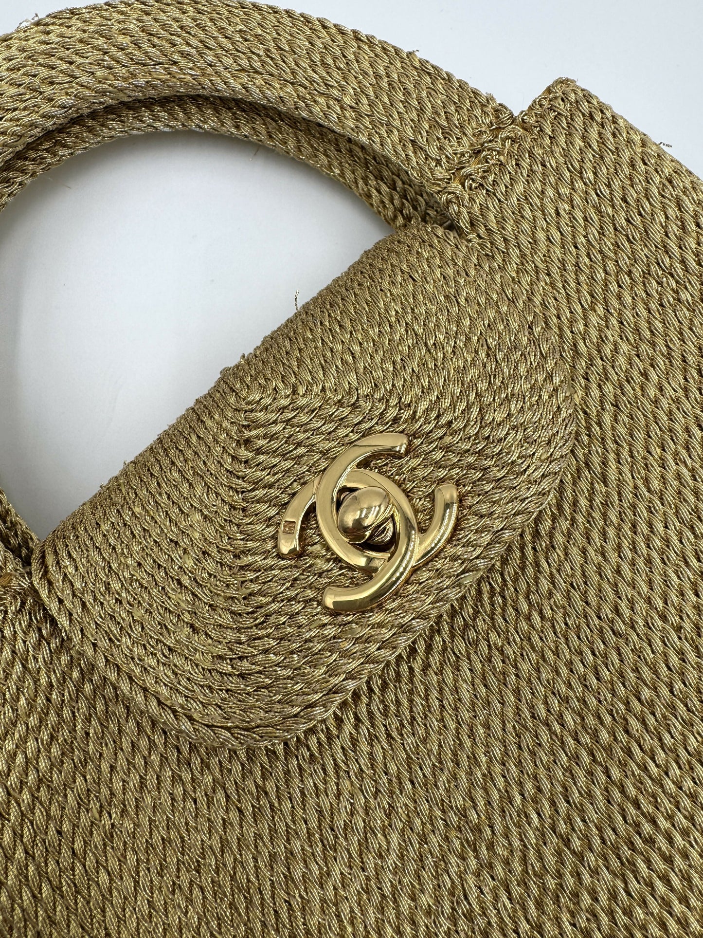 Chanel 1998  Woven Top Handle Bag