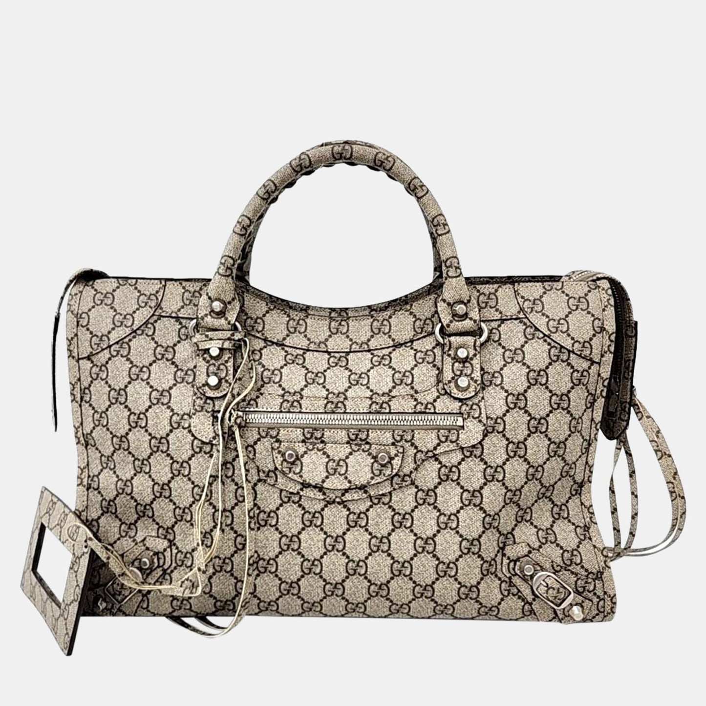 Gucci x Luxury Balenciaga Trending 2026 Beige The Hacker Project Medium Neo Classic Bag