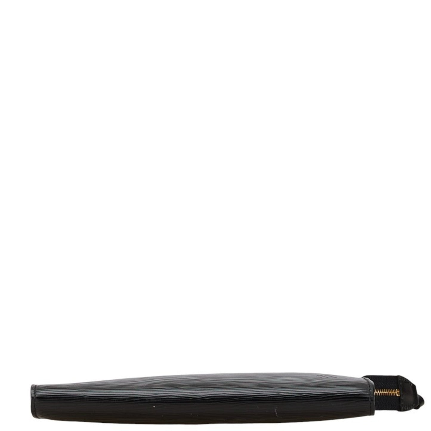 Louis Vuitton  Noir Cuir Ombre Leather Handbag Pochette Pouch