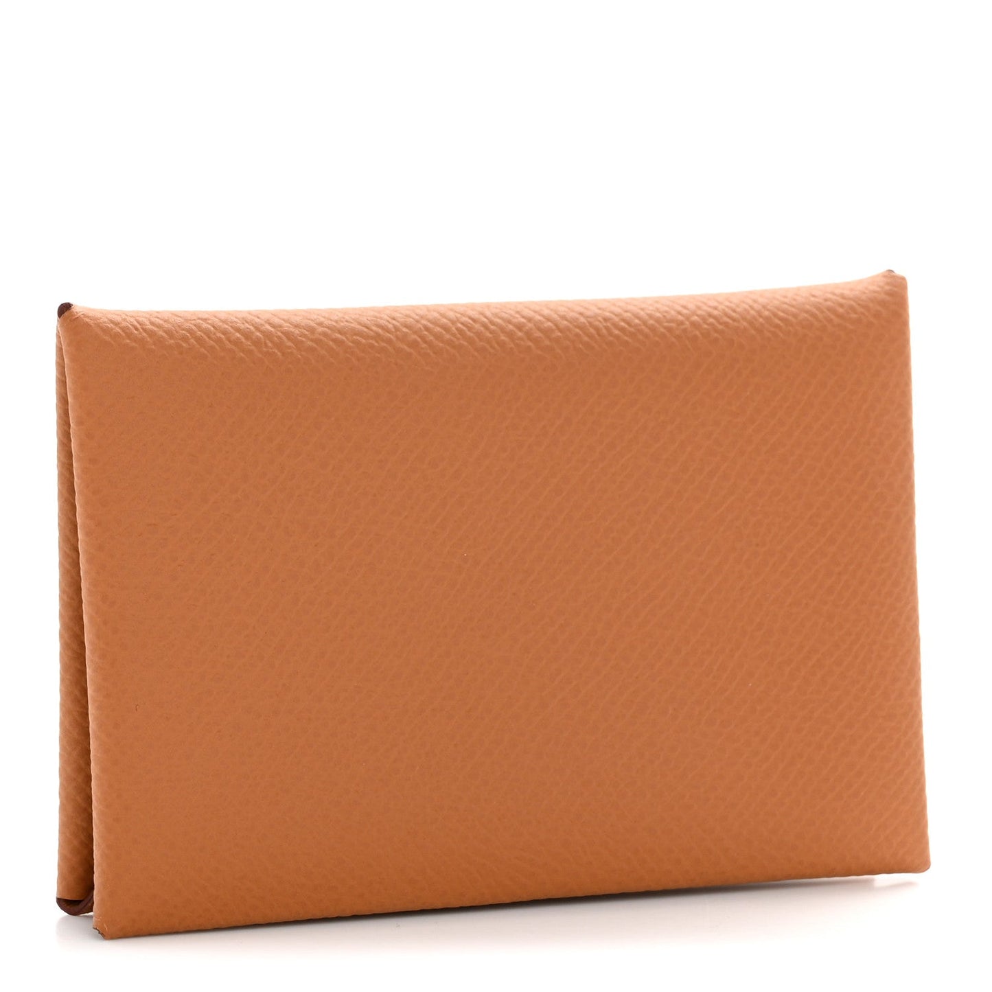 Hermes Epsom Calvi Card Case Gold