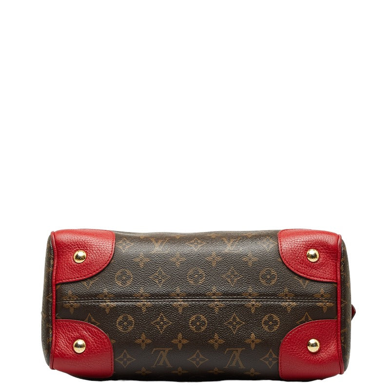 Louis Vuitton Monogram Letty - RPM Handbag M50057 Coccolico Red Brown PVC Leather Louis Vuitton