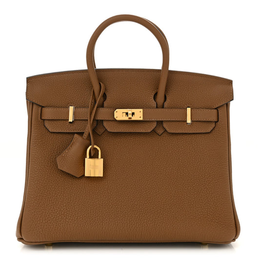 Hermes Togo Birkin 25 Alezan