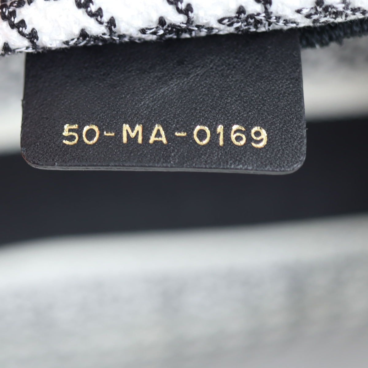 Dior Houndstooth Book Tote