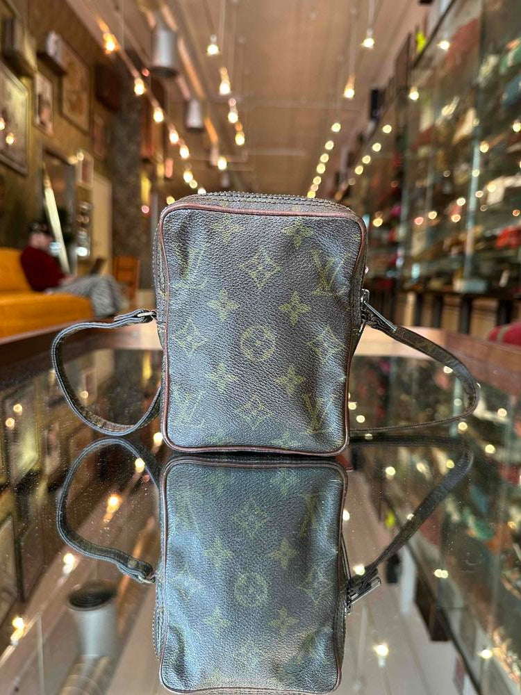 80s Louis Vuitton Mini Danube Monogram Crossbody