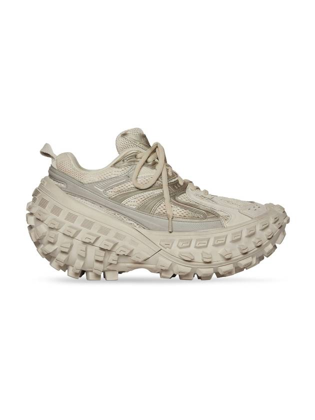 Luxury Balenciaga Trending 2026 Men's Mesh Rubber Defender Low Top Sneakers Beige