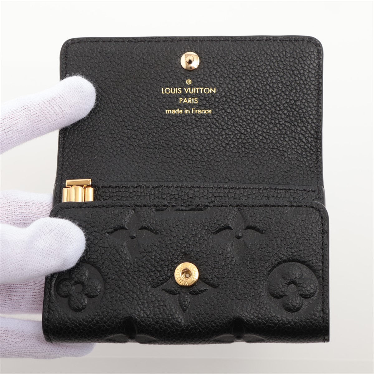 Louis Vuitton Amplant Multicle 6 M64421 Noir Keycase