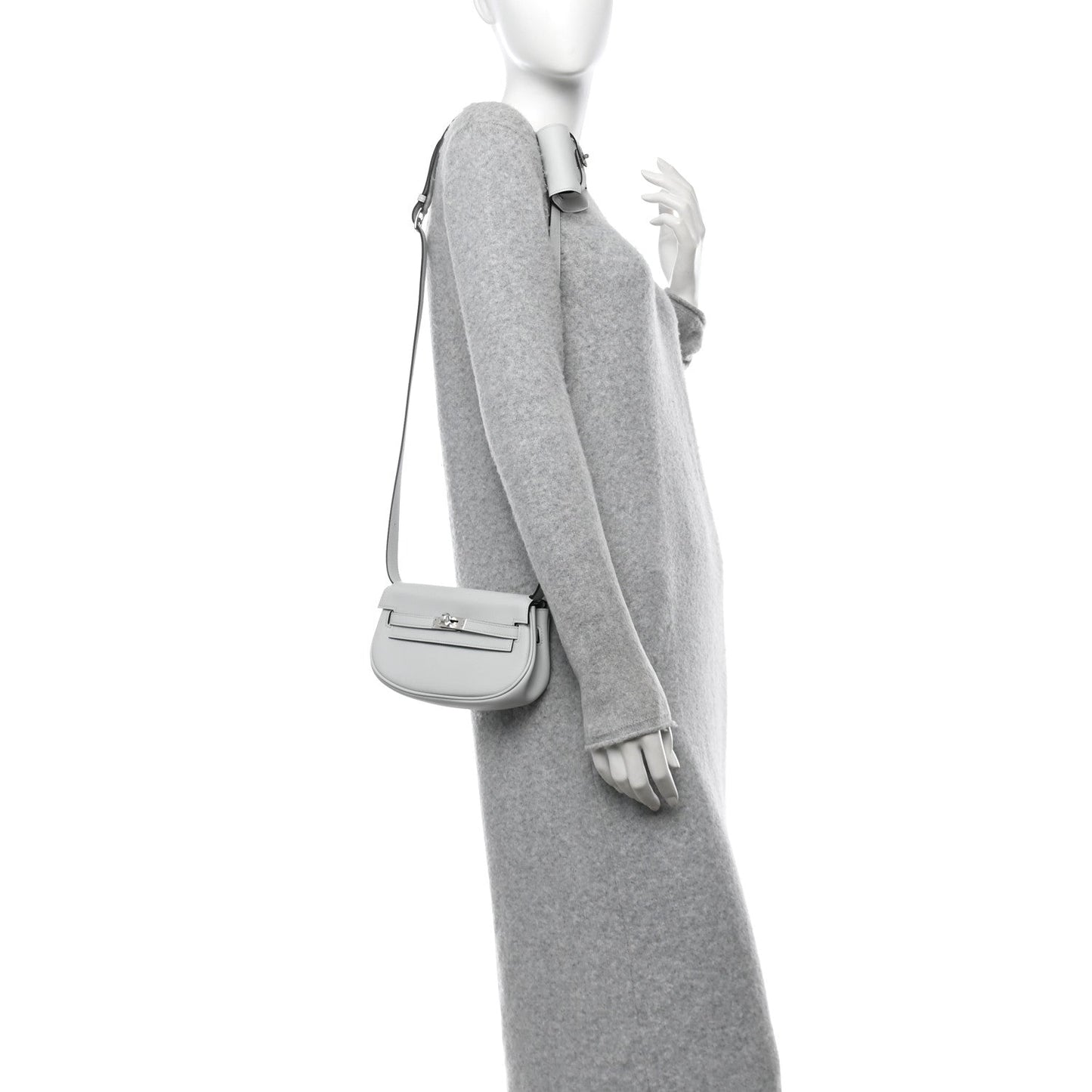 Hermes Swift Kelly Moove Gris Platine