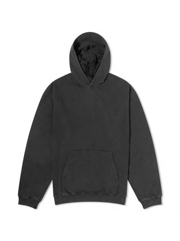 Luxury Balenciaga Trending 2026 Back Logo Hooded Top Black