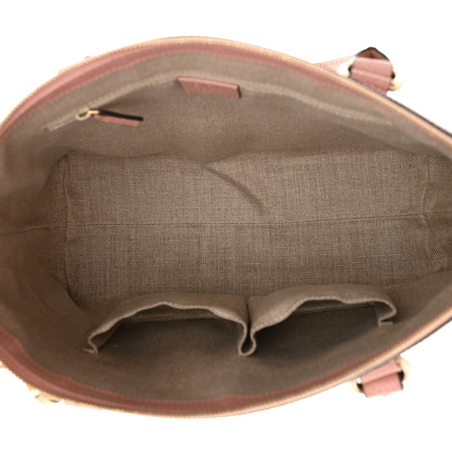 Gucci Dollar Calfskin GG Charm Satchel Soft Pink