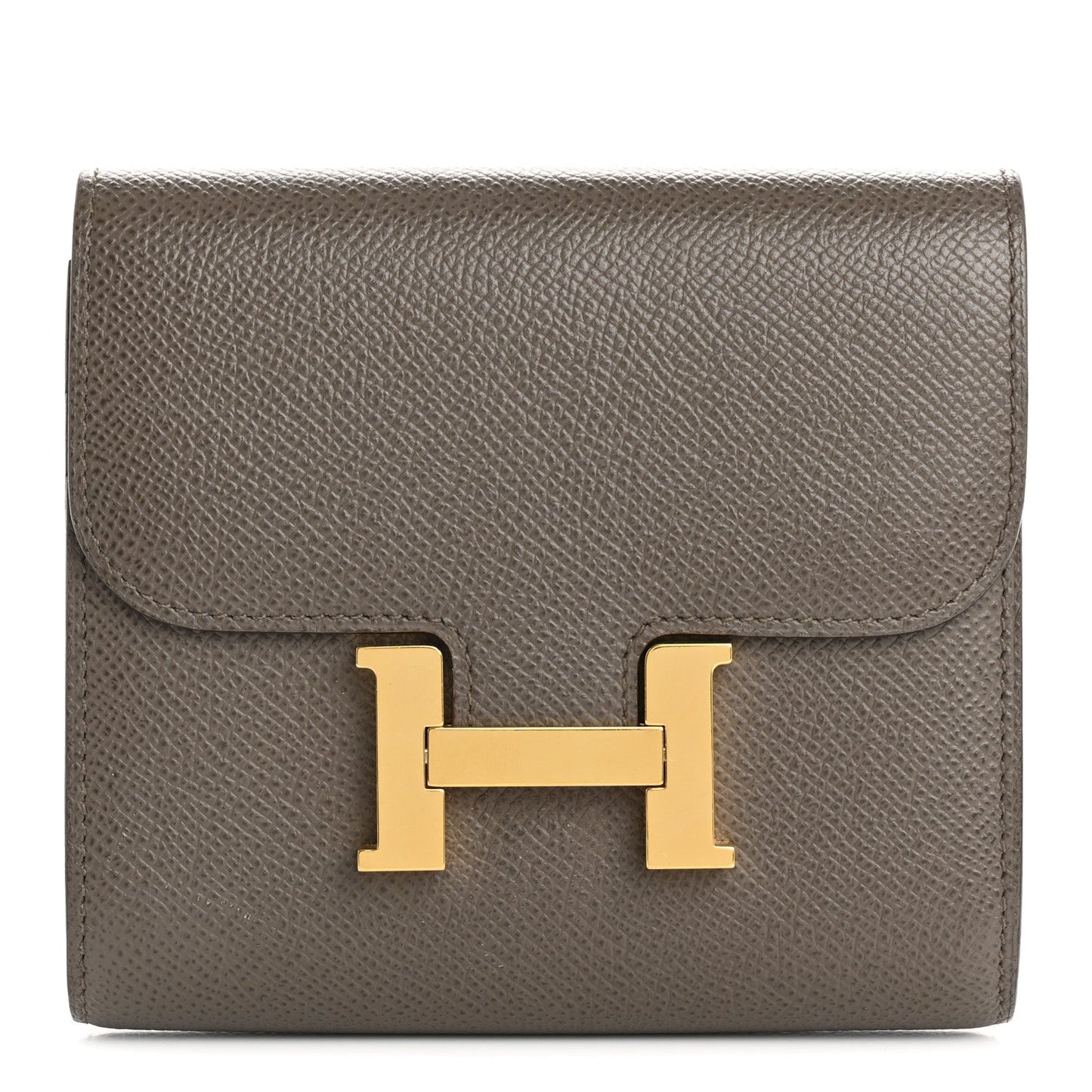Hermes Epsom Constance Short Wallet Etoupe