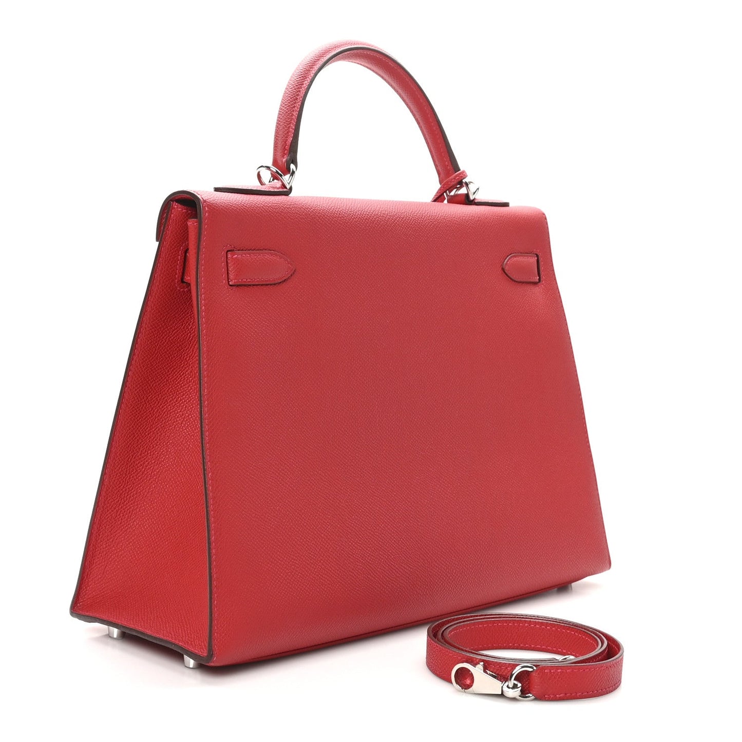 Hermes Epsom Kelly Sellier 32 Rouge Casaque