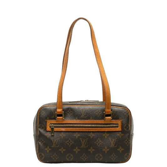 Louis Vuitton Monogram M51182 Shoulder Bag Leather Brown