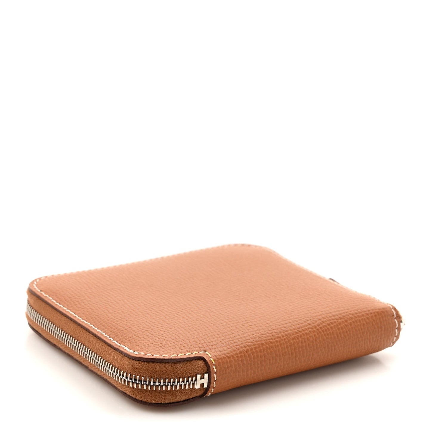 Hermes Epsom Silk'in Compact Wallet Gold Cassis Vert Fizz