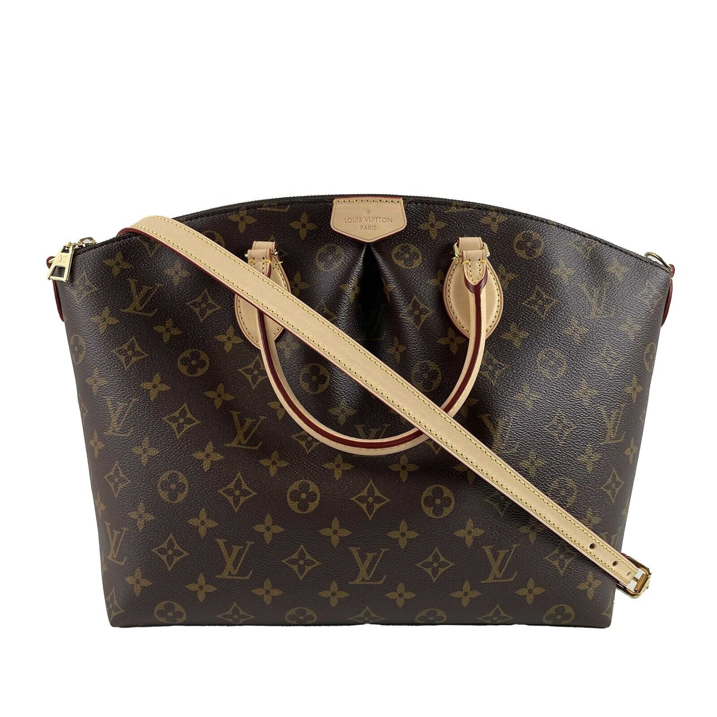 LOUIS VUITTON Boetie MM Brown Handbag