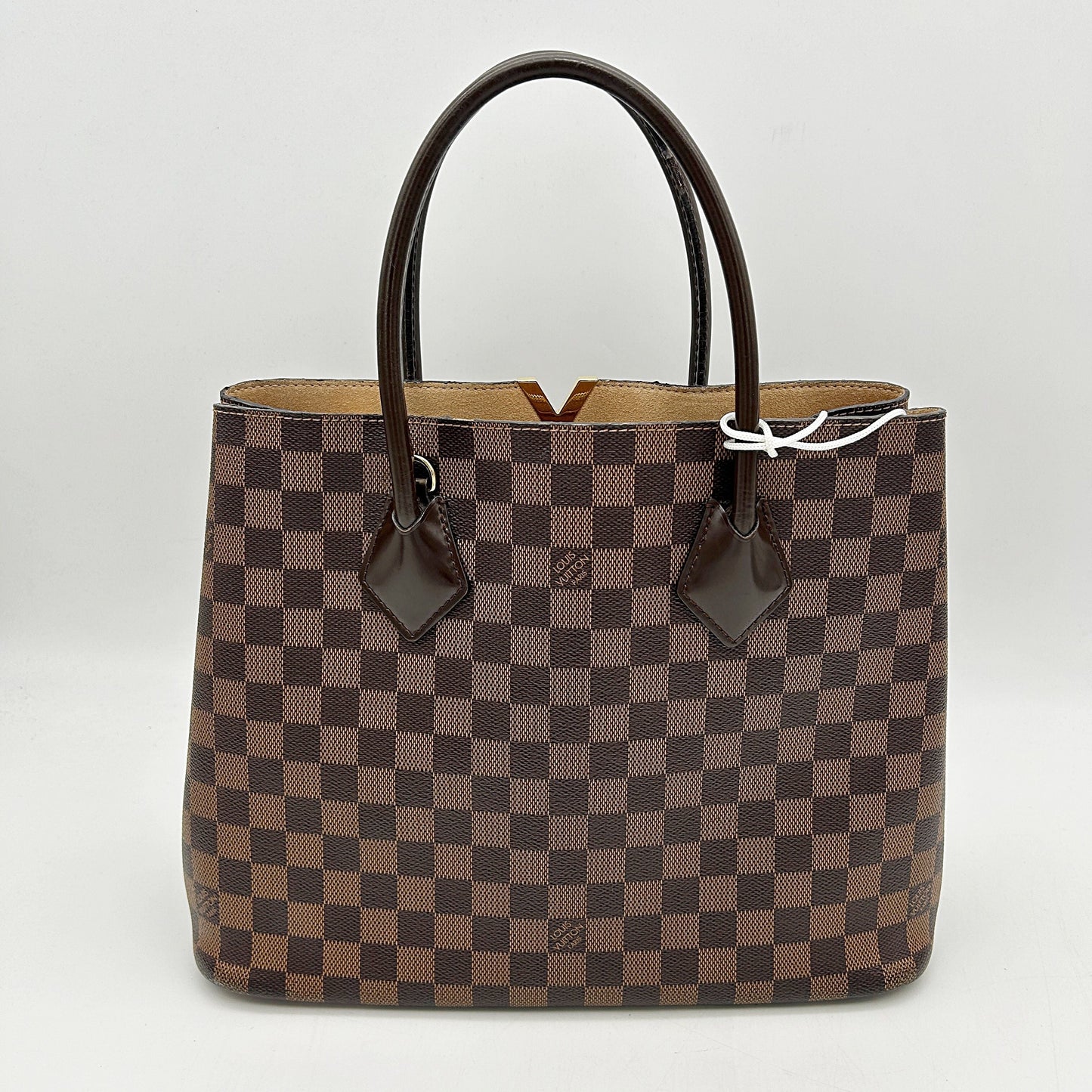 Louis Vuitton Damier Ebene Kensington - Brown Shoulder Bags, Handbags LA26134