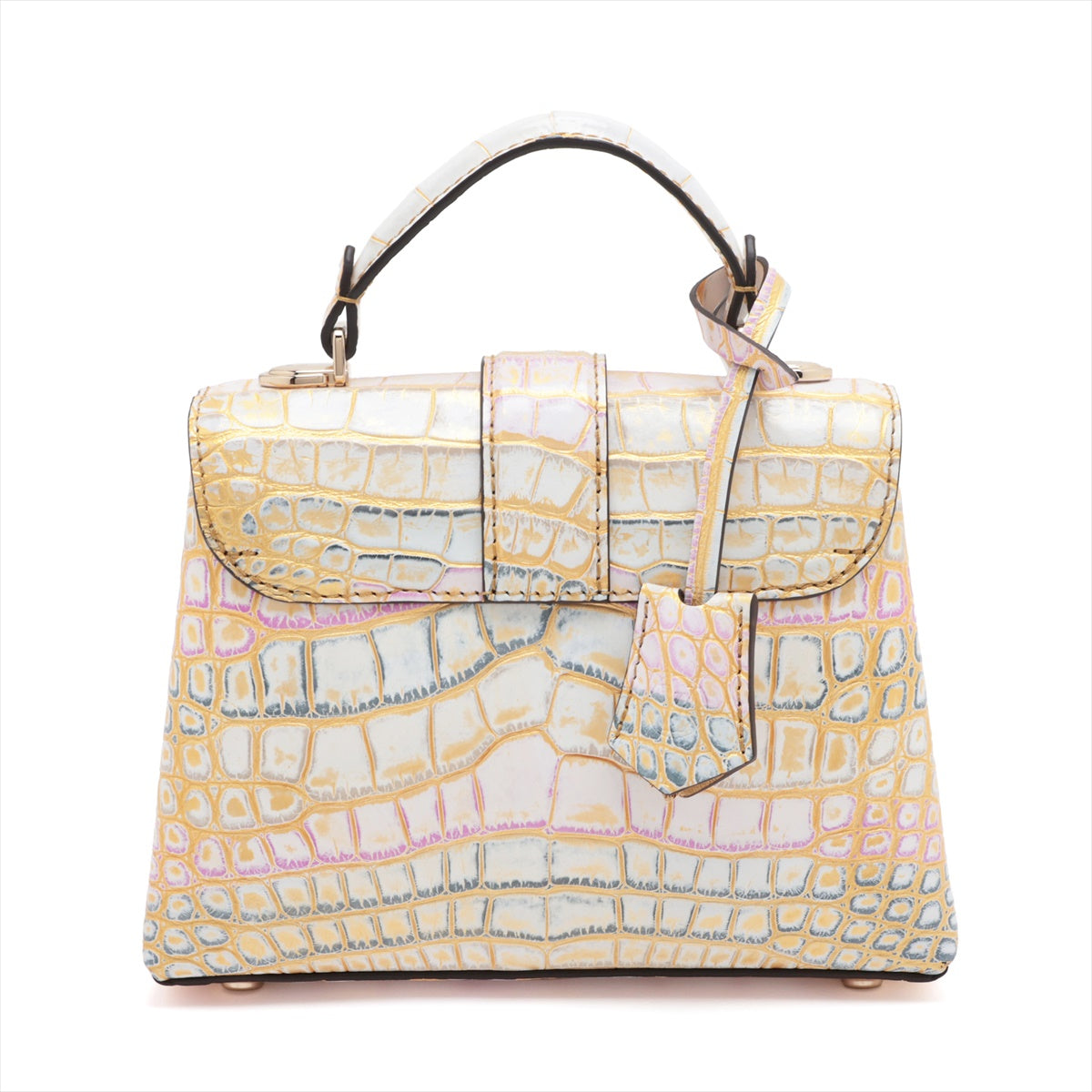 Louis Vuitton Crocodile Rose Devon Mini N82224 Mirrored