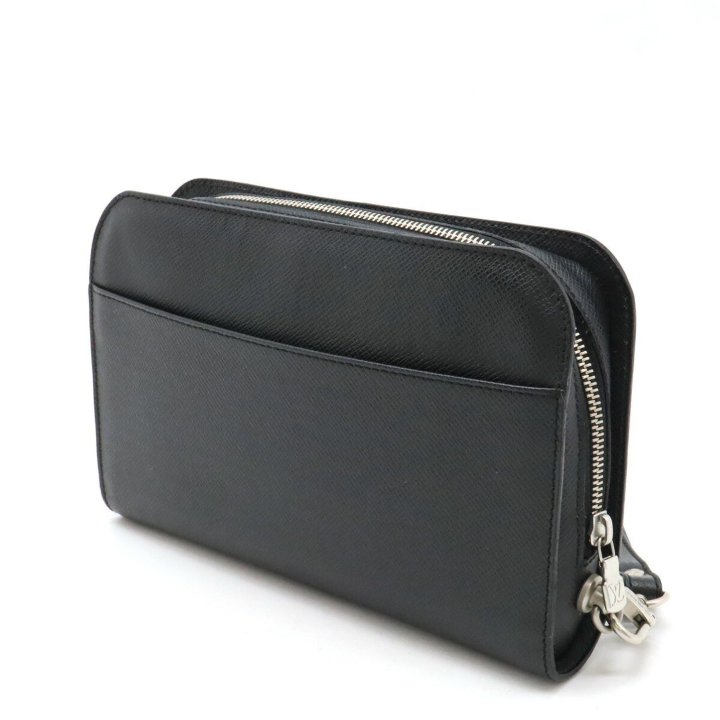 Louis Vuitton Ardoise Taiga Leather Clutch Bag Handbag