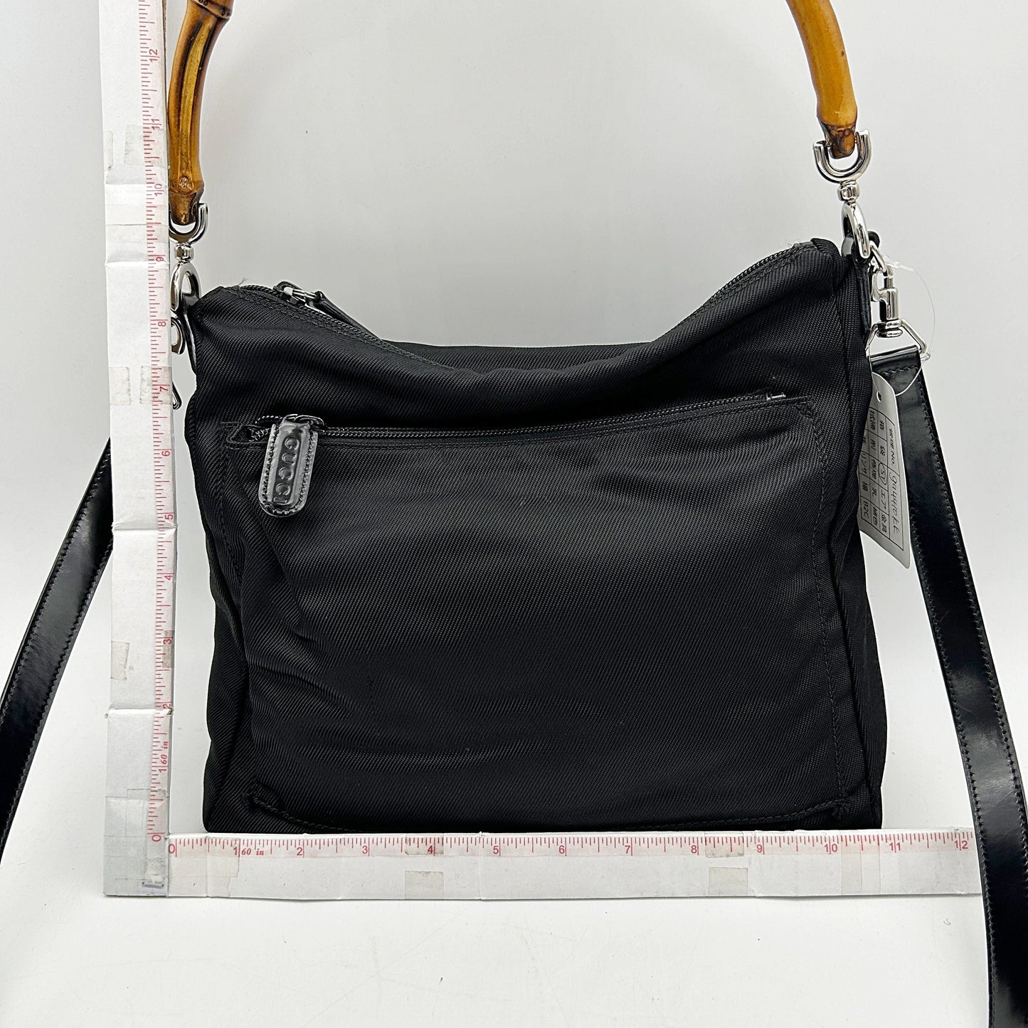 Gucci Bamboo Nylon One Shoulder Bag gu4410kk