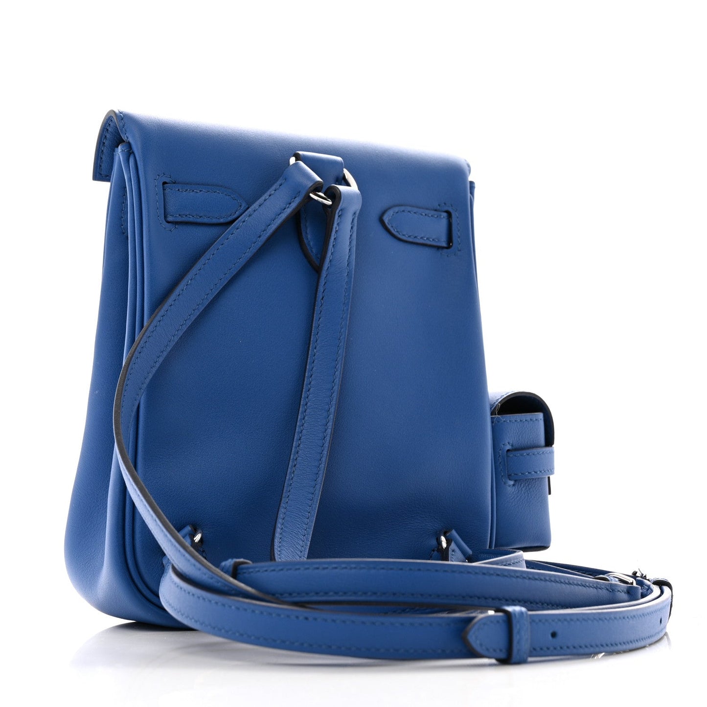 Hermes Swift Kelly Jump Backpack Bleu France