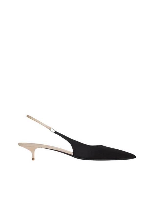 Luxury Saint Laurent Trending 2025 Women's Cherish Sling Back Pumps Heels Black