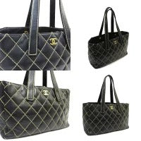Chanel wild stitch fittings here mark handbag