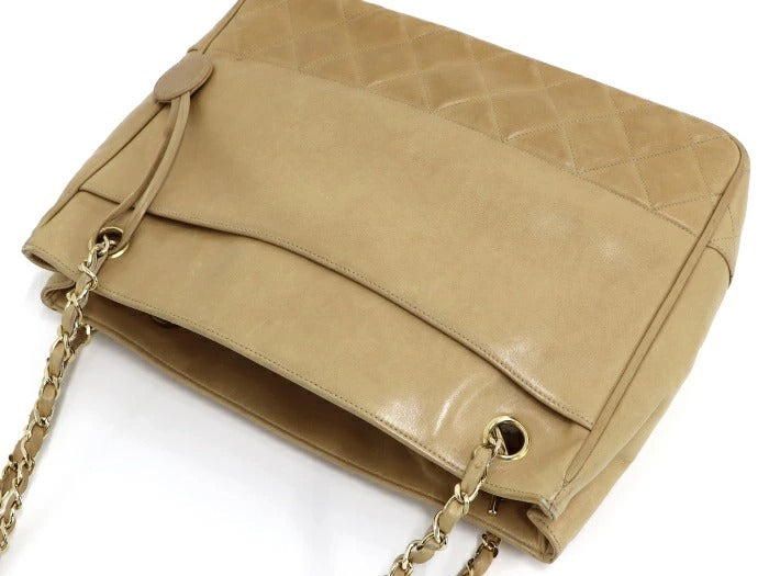 Chanel Matelasse Chain Leather Tote Bag