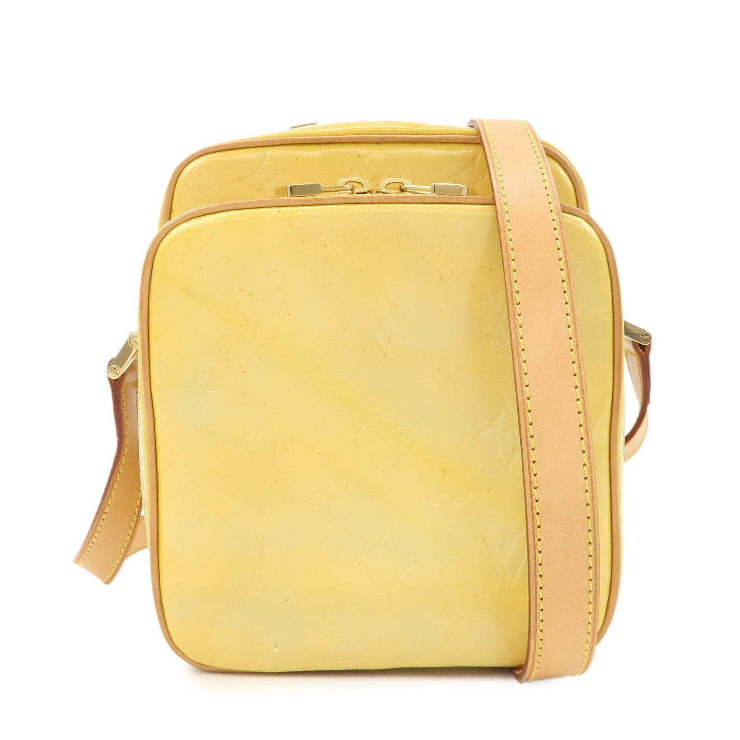 Louis Vuitton Monogram Vernis Leather Worcester Shoulder Bag M91075