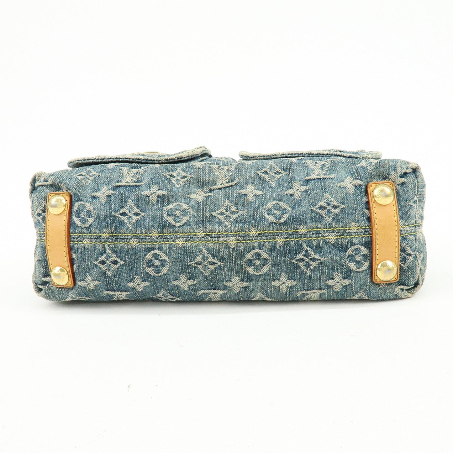 Louis Vuitton Monogram Denim Baggy PM 2Way Bag Shoulder Bag M95049