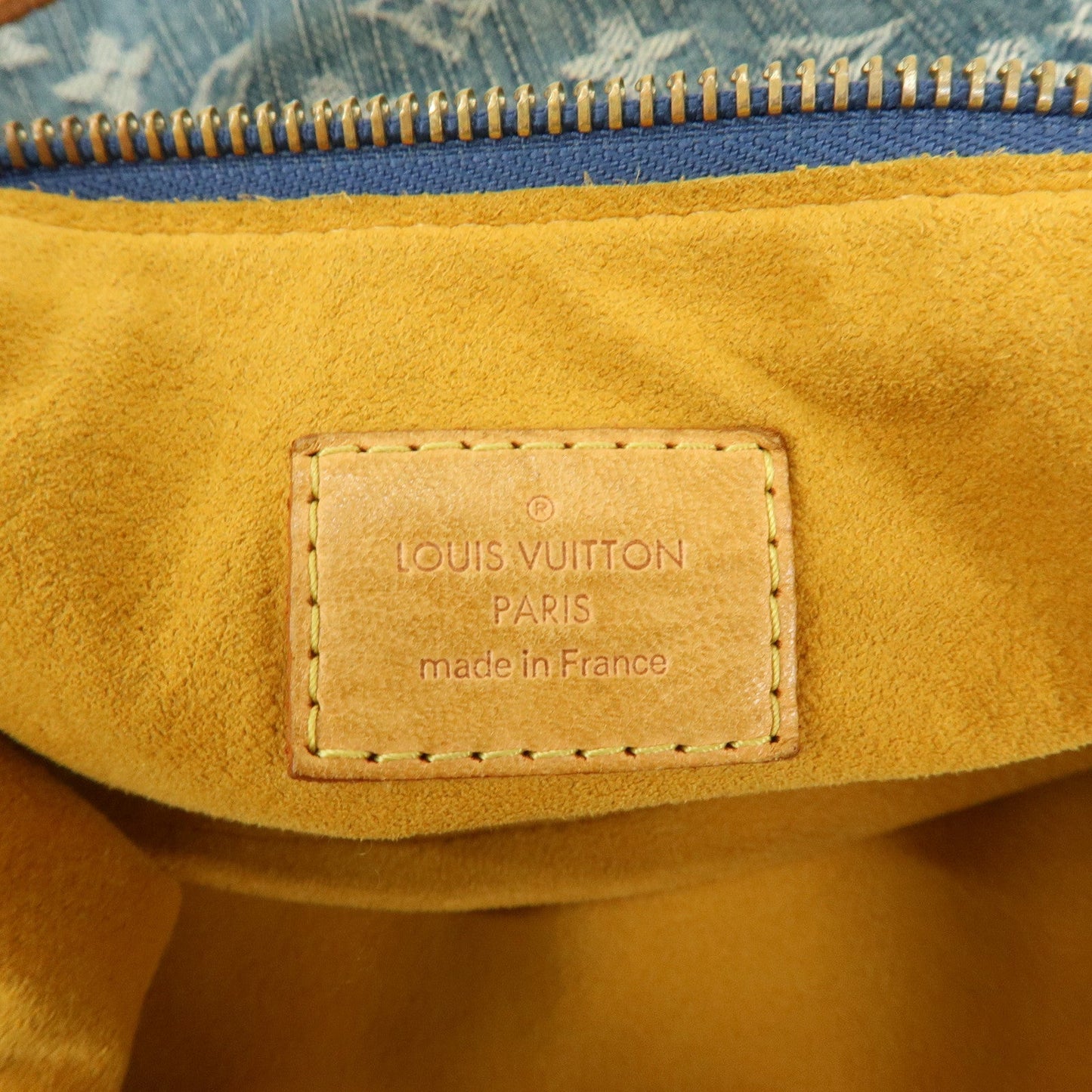Louis Vuitton Monogram Denim Baggy PM 2Way Bag Shoulder Bag M95049
