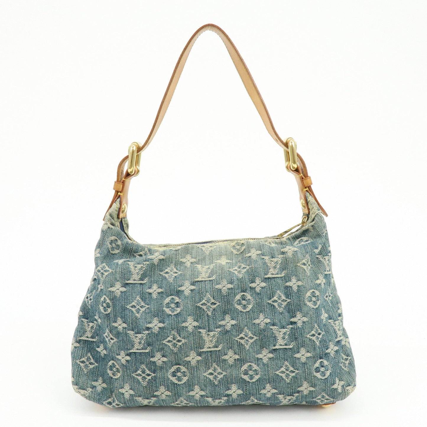 Louis Vuitton Monogram Denim Baggy PM 2Way Bag Shoulder Bag M95049