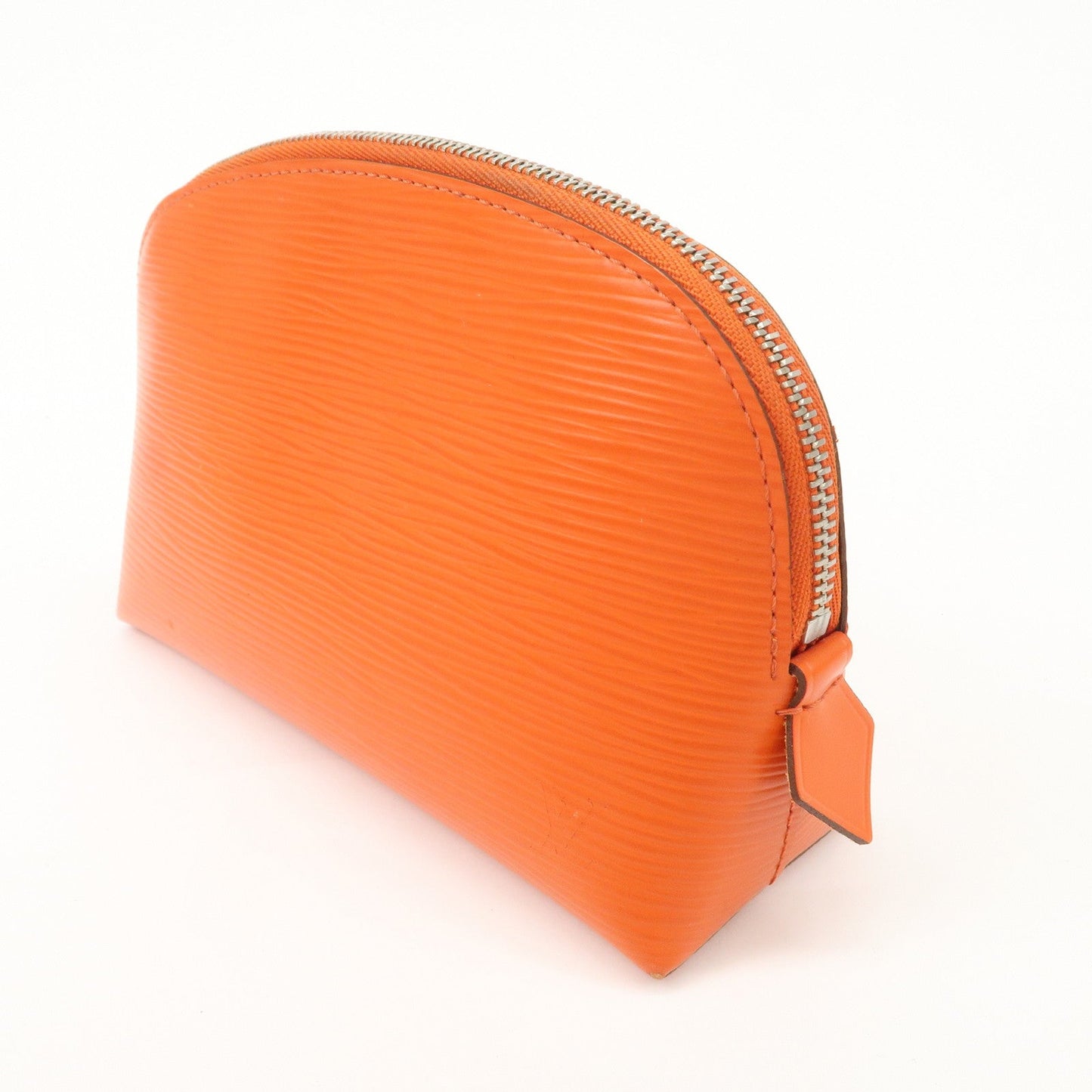 Louis Vuitton Epi Pochette Cosmetic PM Pouch Pimont Orange M40642