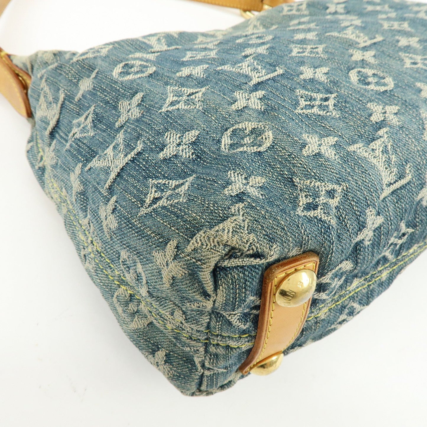 Louis Vuitton Monogram Denim Baggy PM 2Way Bag Shoulder Bag M95049