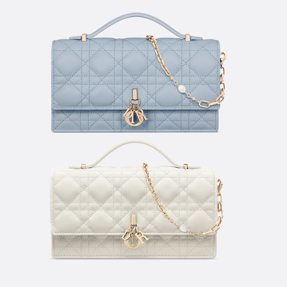 Dior Chain Leather Shoulder Bag